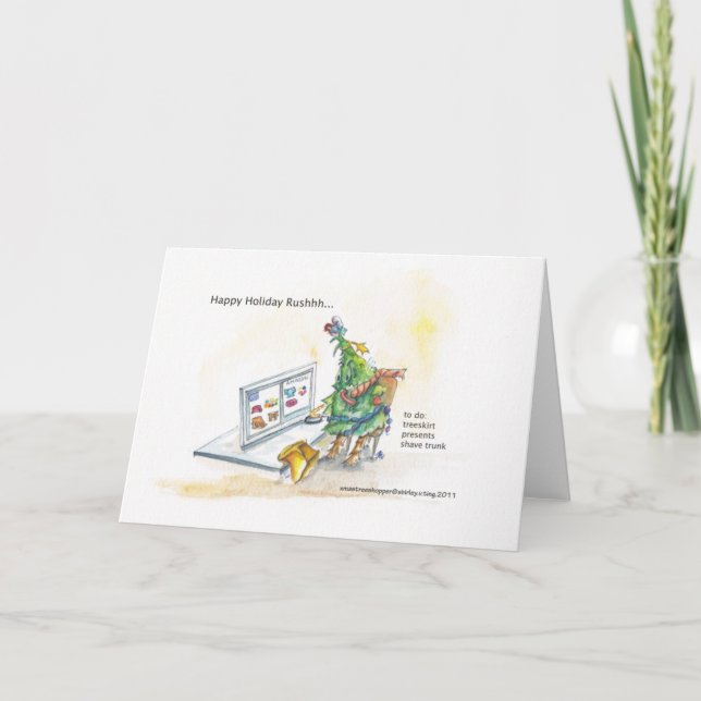 Treeshopper Holiday Card (Front)