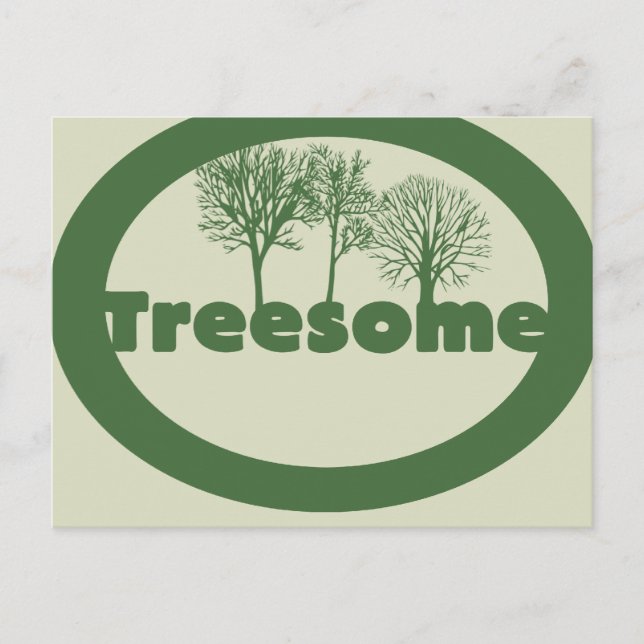 Treesome Postcard (Front)