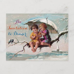 Treetop Children Postcard