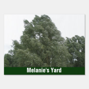 Treetops Custom Yard Sign