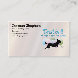Treibball Business Card