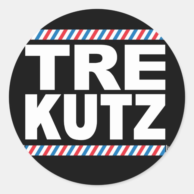 TreKutz logo sticker (Front)