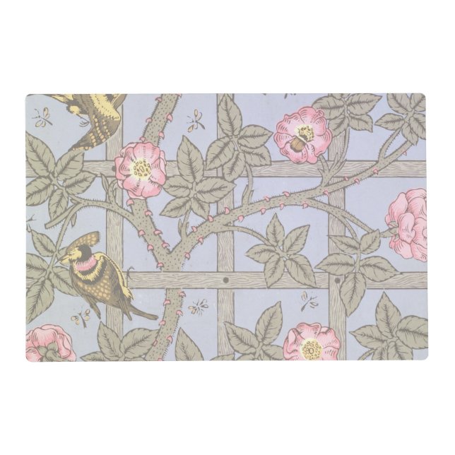 'Trellis' wallpaper design, 1864 2 Placemat (Front)