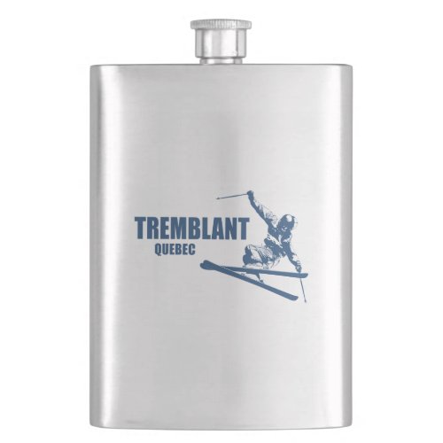 Tremblant Quebec Skier Flask