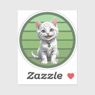 tremendous cat sticker