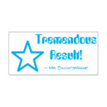 [ Thumbnail: "Tremendous Result!" Grading Rubber Stamp ]
