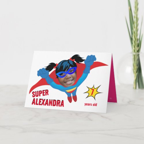 Tremendous Superhero Birthday Awesome Gift Card