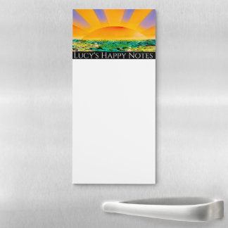 TREMENDOUS TRANQUILITY  MAGNETIC NOTEPAD