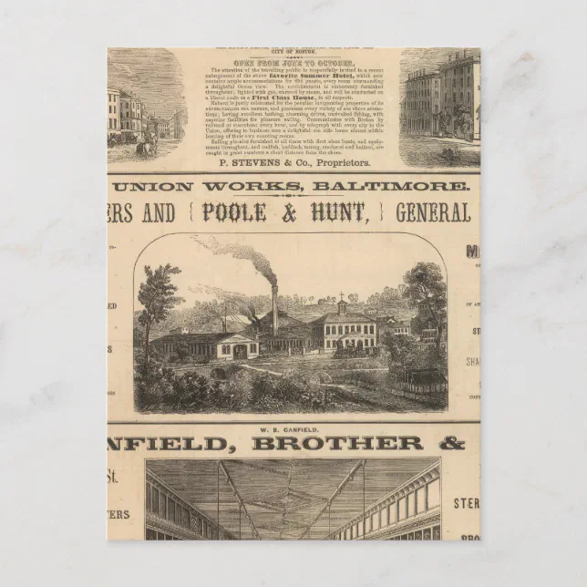 Tremont House, Boston hotel Nahant House Postcard Zazzle