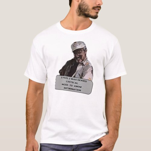 Tremors Funny Design _ Need To Know Information   T_Shirt
