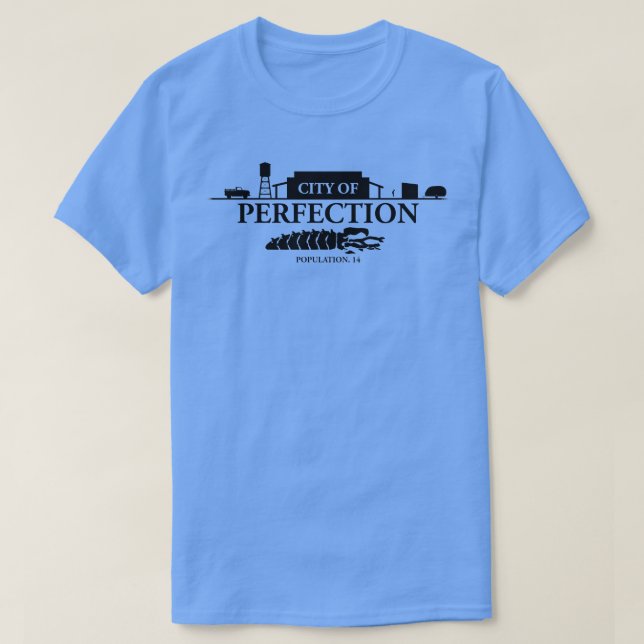TREMORS Perfection Nevada Skyline T-Shirt (Design Front)