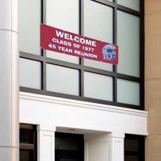 TREMPER CLASS REUNION TROJAN BANNER