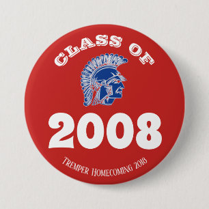 Tremper High School Trojan Homecoming Class Button