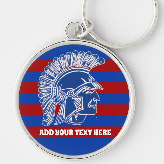 Tremper Trojan Kenosha Wisconsin Keychain (Front)
