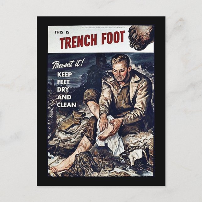 Trench Foot Postcard (Front)