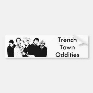 Trench Town Oddities 4 bumper sticker