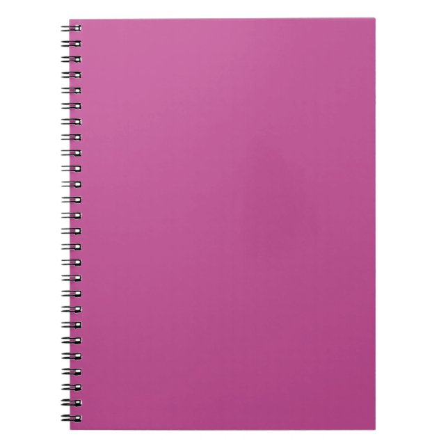 Trend Color - Berry Pink Notebook (Front)