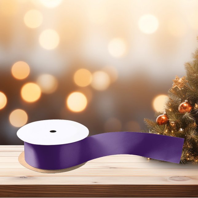 Trend Color Bluish Purple Satin Ribbon (Creator Uploaded)