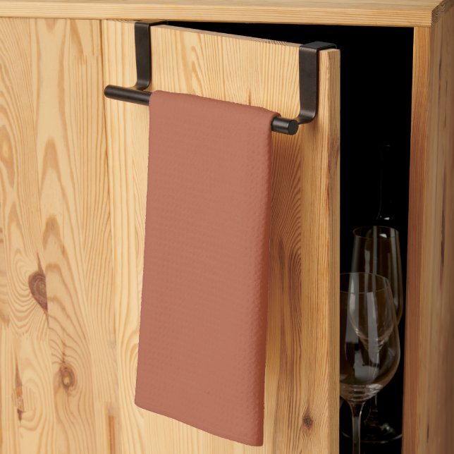 Trend Color - Burnt Copper Kitchen Towel (Thirds Fold)
