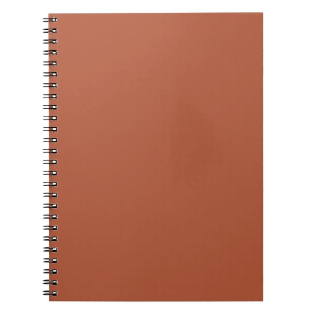 Trend Color - Burnt Copper Notebook (Front)