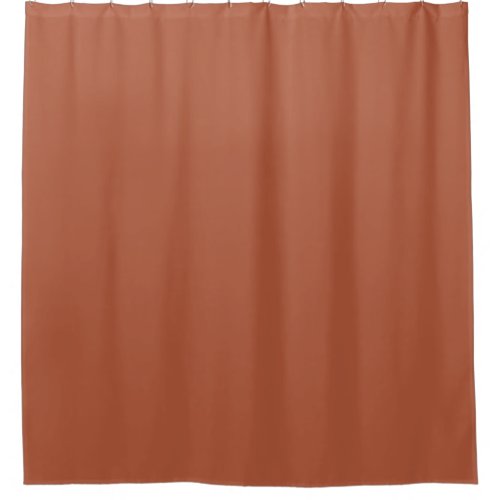 Trend Color _ Burnt Copper Shower Curtain