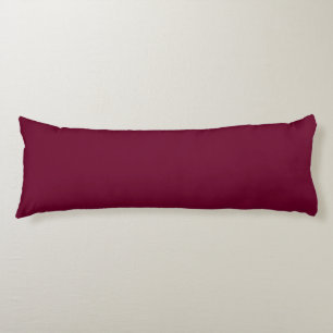 Trend Color - Dark Burgundy Body Pillow