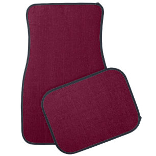 Trend Color Dark Burgundy Car Floor Mat