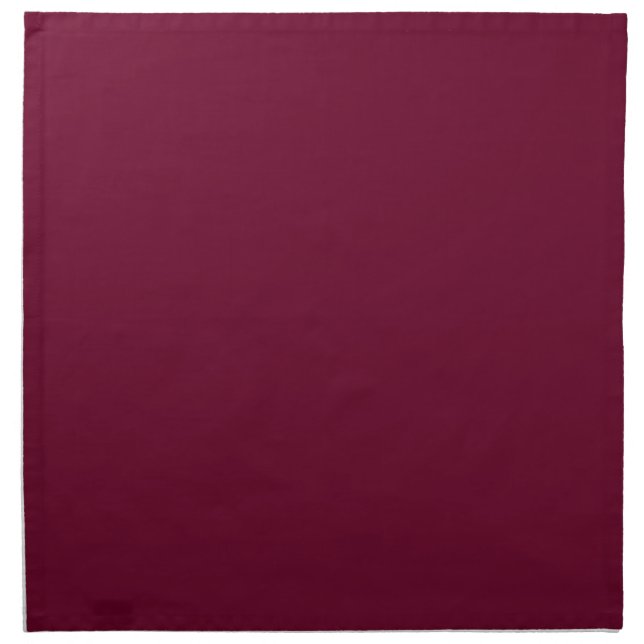 Trend Color Dark Burgundy Cloth Napkins (Front)