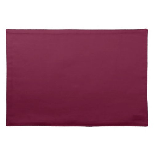 Trend Color Dark Burgundy Cloth Placemat