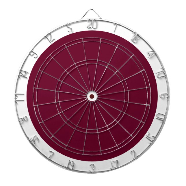 Trend Color Dark Burgundy Dart Board (Front)