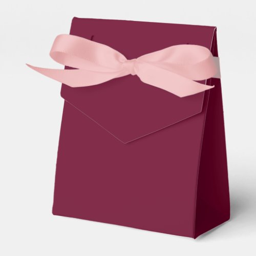 Trend Color Dark Burgundy Favor Boxes