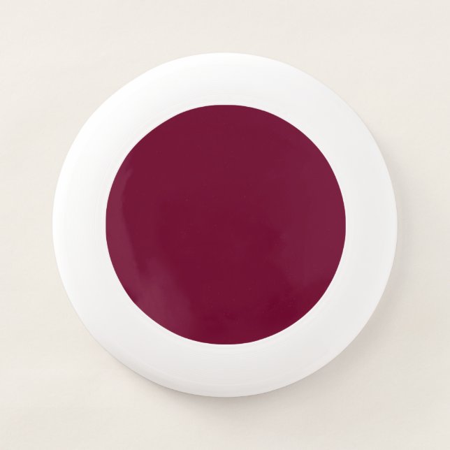 Trend Color Dark Burgundy Frisbee (Front)