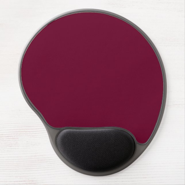 Trend Color Dark Burgundy  Gel Mouse Pad (Front)
