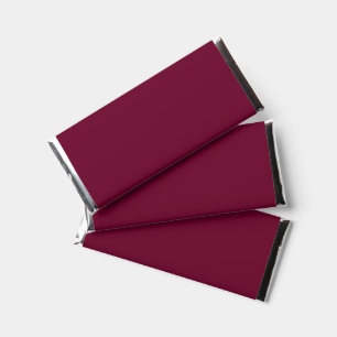 Trend Color Dark Burgundy Hershey Bar Favors