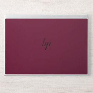 Trend Color Dark Burgundy HP Laptop Skin