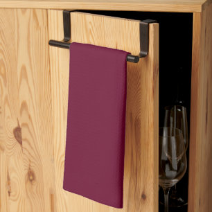 Trend Color Dark Burgundy Kitchen Towel
