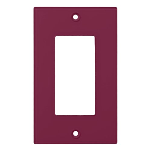 Trend Color Dark Burgundy Light Switch Cover