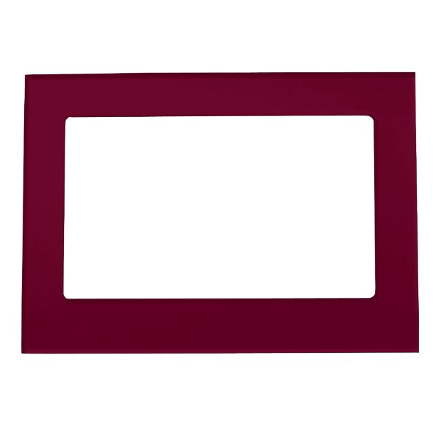 Trend Color - Dark Burgundy Magnetic Frame (Front)