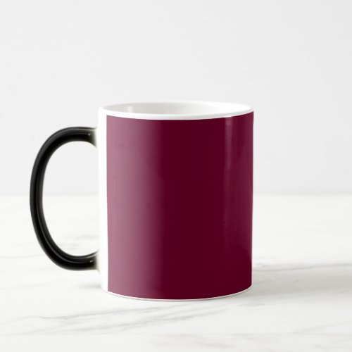 Trend Color _ Dark Burgundy _ Morphing Mug