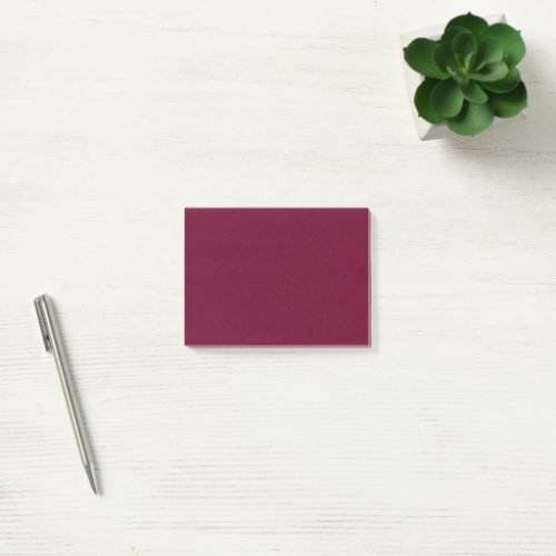 Trend Color _ Dark Burgundy Notes