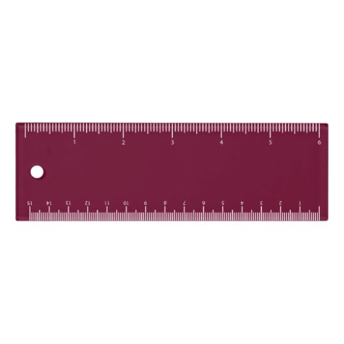 Trend Color _ Dark Burgundy _ Ruler