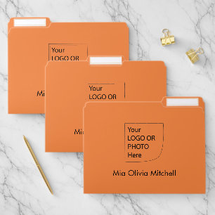 Trend Color - Fresh Tangerine Business File Folder