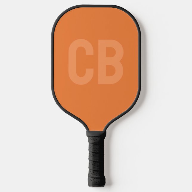 Trend Color Fresh Tangerine Pickleball Paddle (Front)