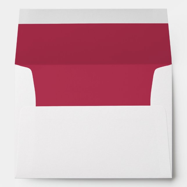 Trend Color Inside Warm Pink Envelope (Back (Bottom))