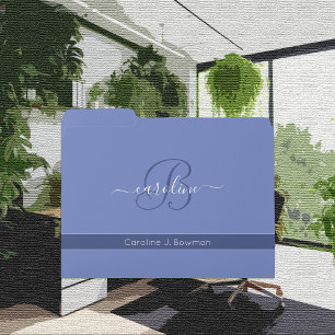 Trend Color - Jewel Blue Fancy File Folders