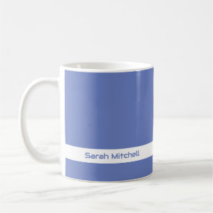Trend Color - Jewel Blue Name Mug