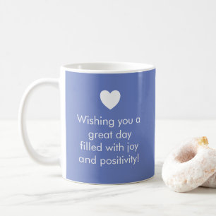 Trend Color Jewel Blue - Name / Positivity Mug