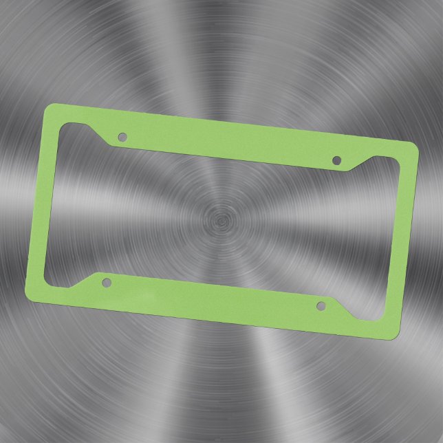 Trend Color - Kiwi Green License Plate Frame (Creator Uploaded)