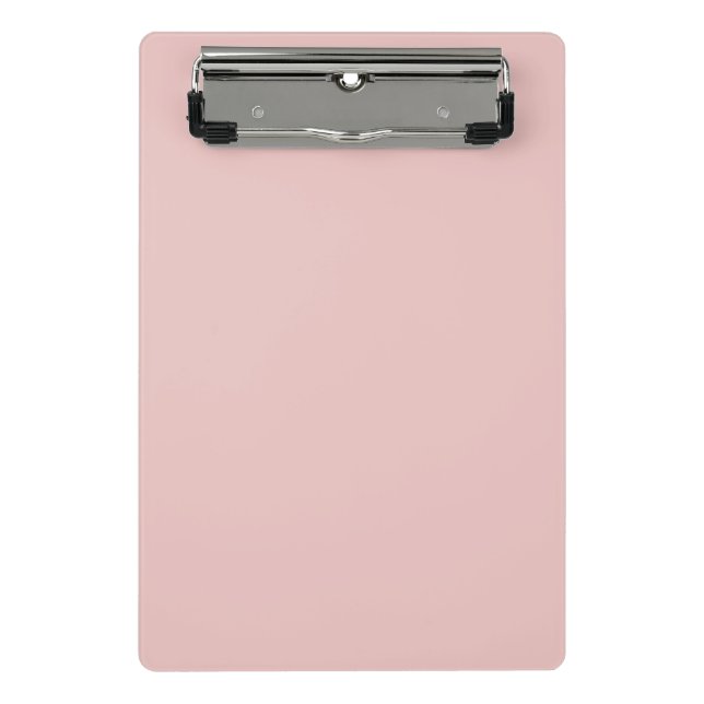 Trend Color - Light Pink Mini Clipboard (Front)