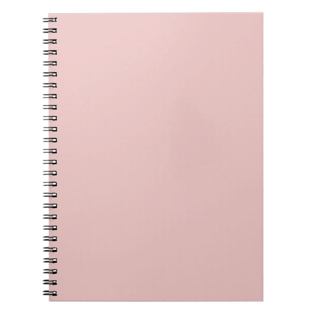 Trend Color - Light Pink Notebook (Front)